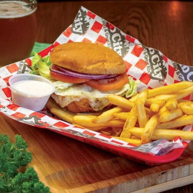Kickin' Chicken Sandwich.