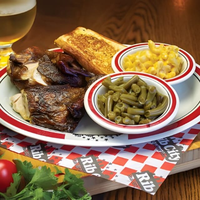 BBQ Chicken Plate.