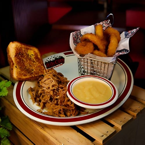 Pulled Pork Dinner.