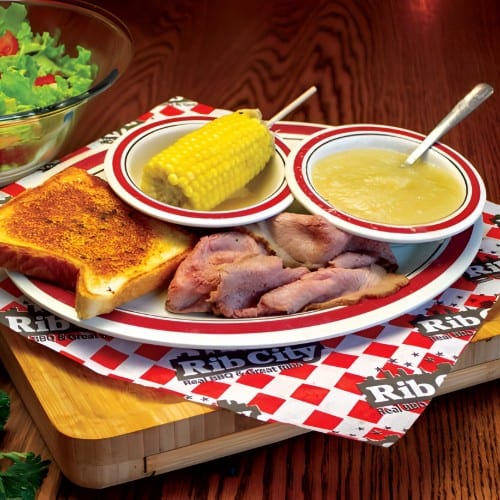 BBQ Beef Plate.