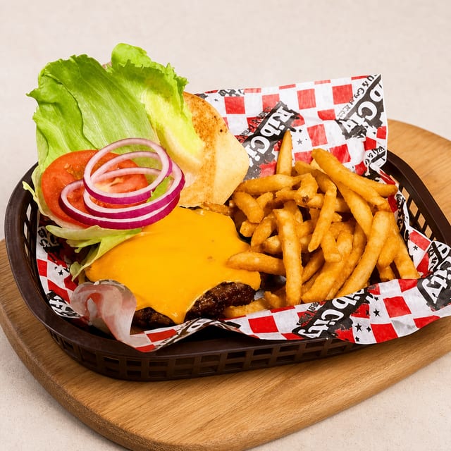 *The Rib City Steakburger Sandwich.