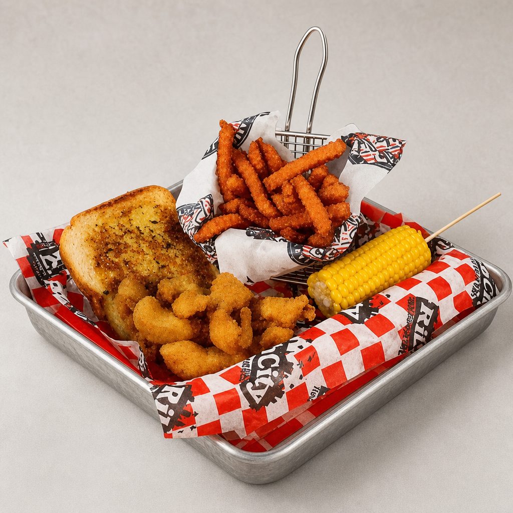 Fried Chicken Tenders Basket.