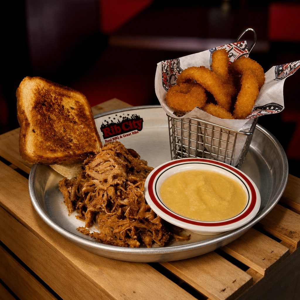 Pulled Pork Dinner.