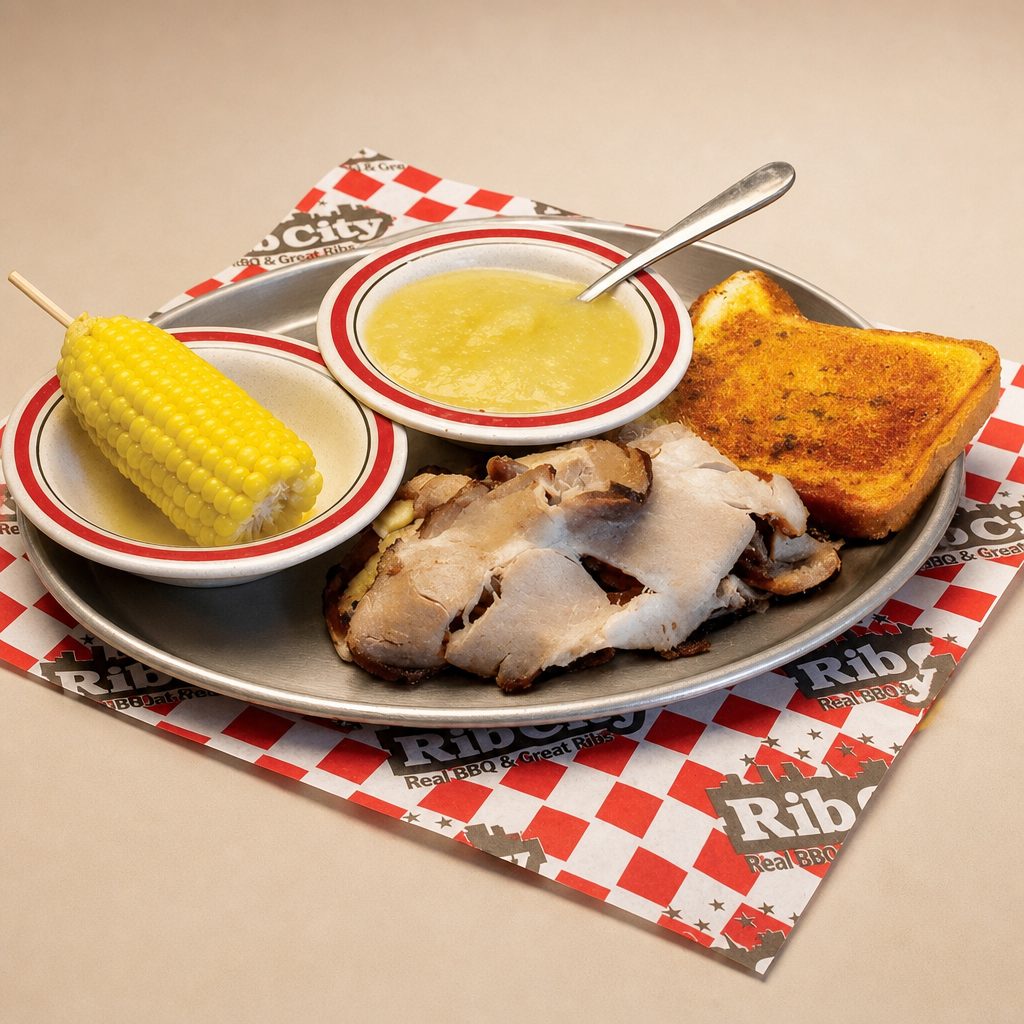 BBQ Pork Dinner.