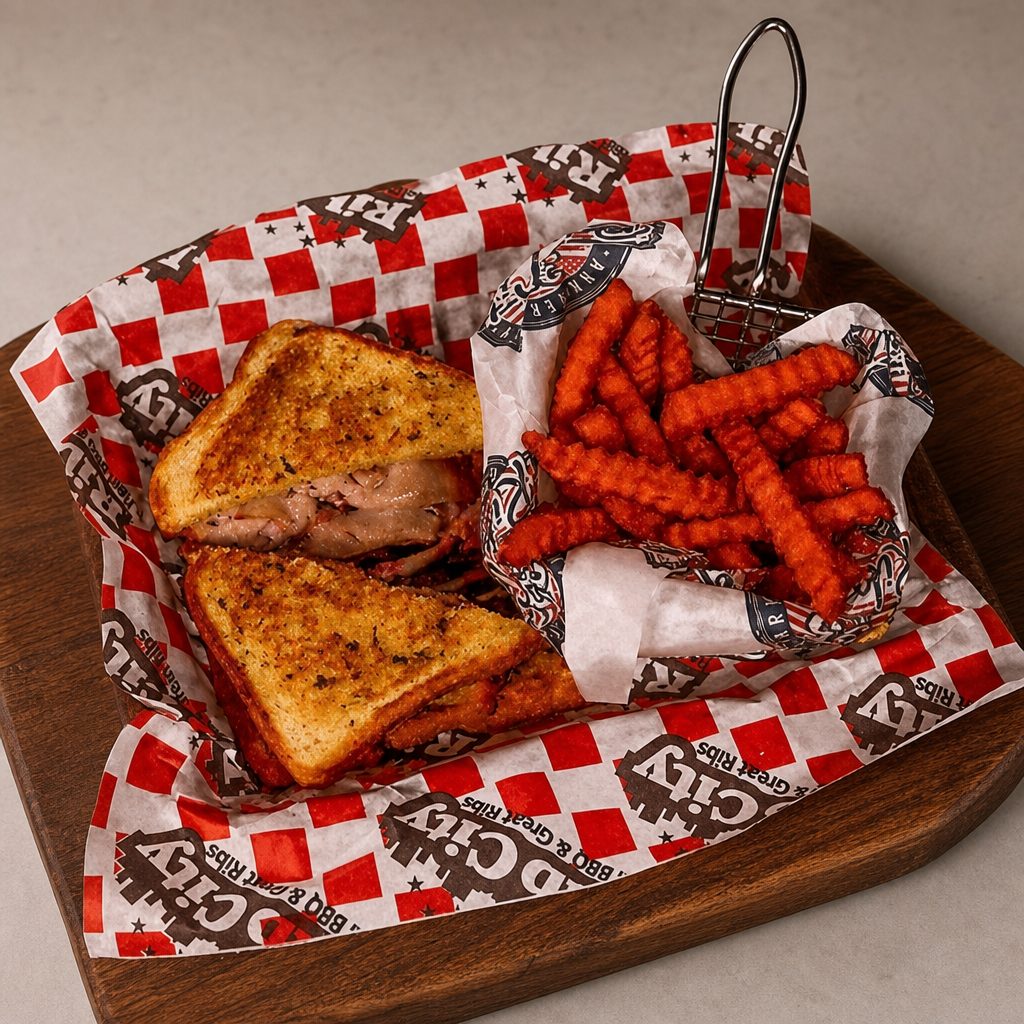 BBQ Beef Sandwich.