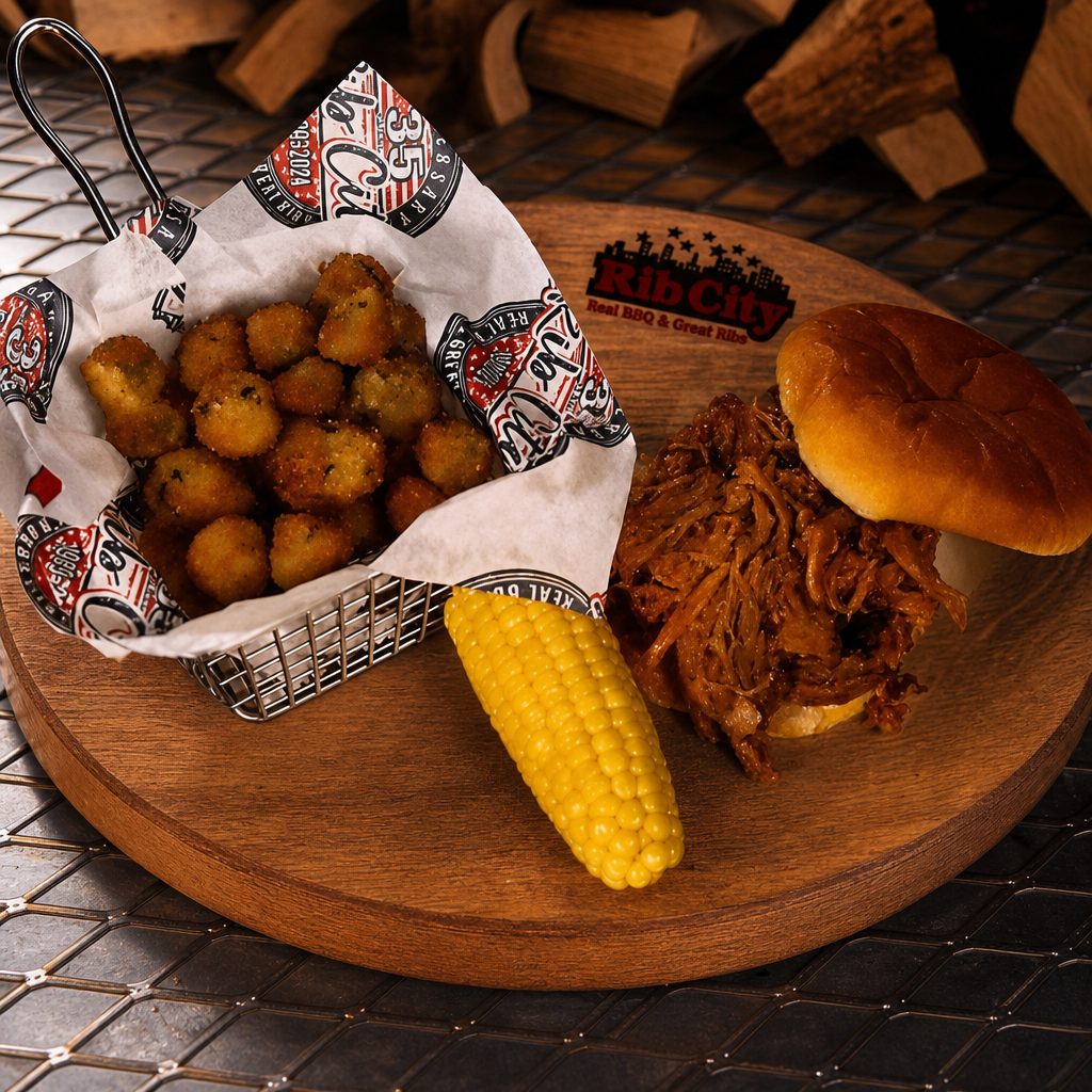 Pulled Pork Sandwich.