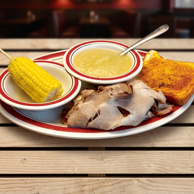 BBQ Pork Plate.