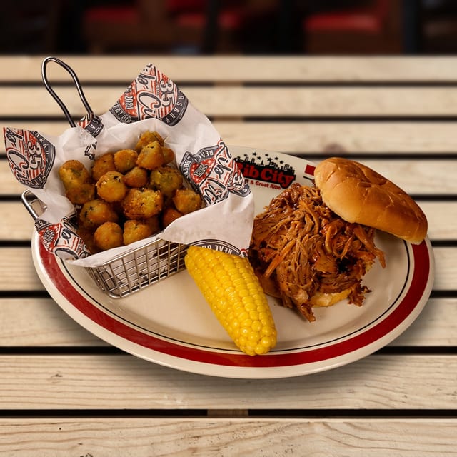 Pulled Pork Sandwich.