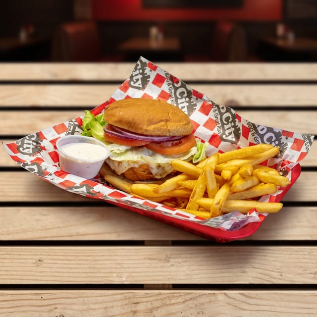 Kickin' Chicken Sandwich.